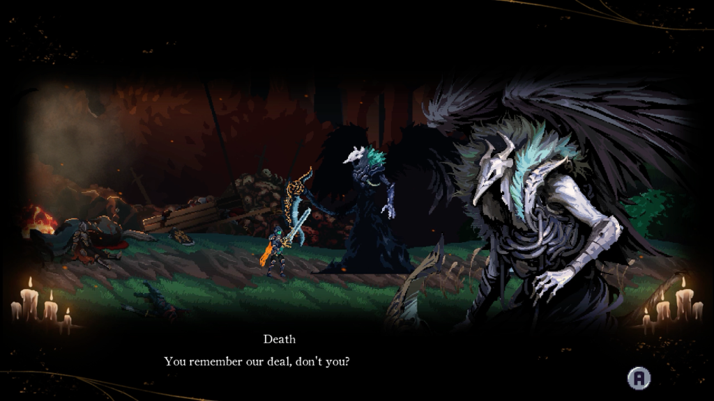 Is Death's Gambit a serious Souls clone, or a parody?